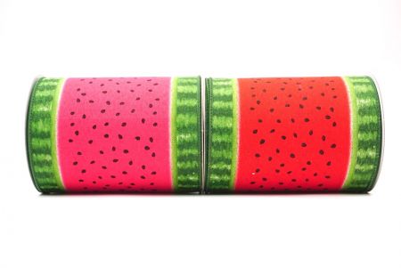 Watermelon Design Wired Ribbon - Watermelon Design Wired Ribbon